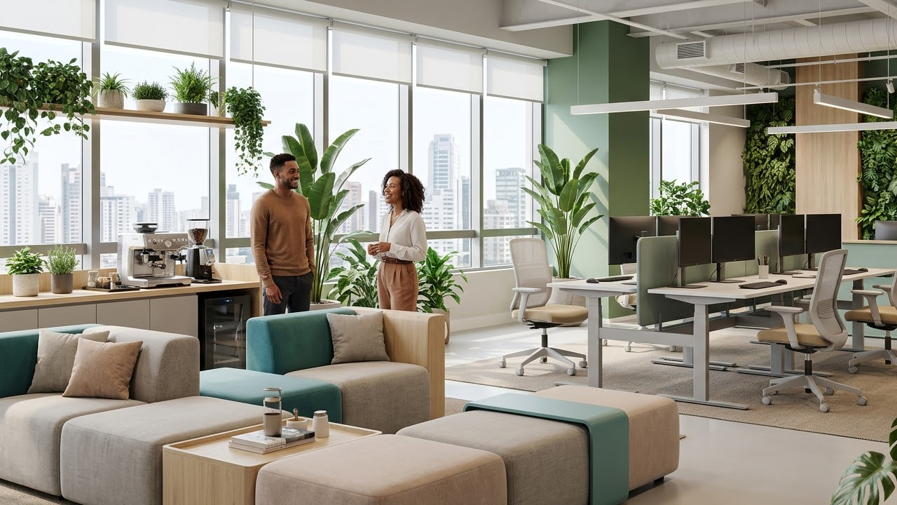 Design que Reduz o Turnover: Como o Ambiente Influencia a Retenção de Talentos